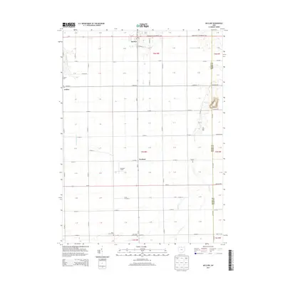 2013 Map of McClure, 2013 Print