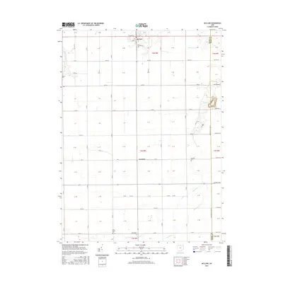 2016 Map of McClure, 2016 Print