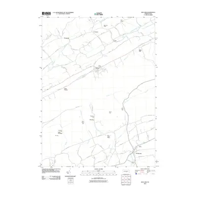 2010 Map of McClure, 2010 Print