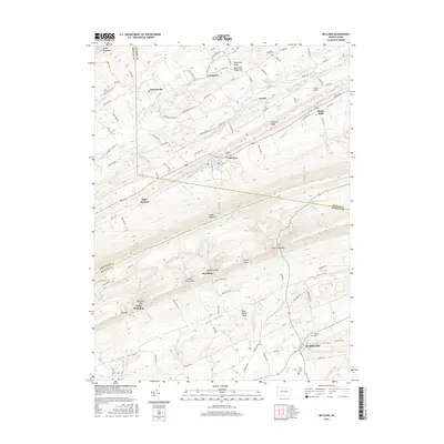 2016 Map of McClure, 2016 Print