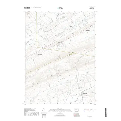 2019 Map of McClure, 2019 Print