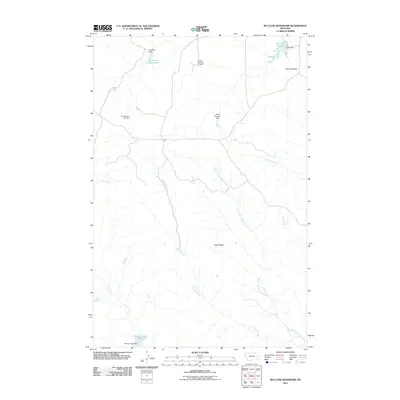 2011 Map of McClure Reservoir, 2011 Print