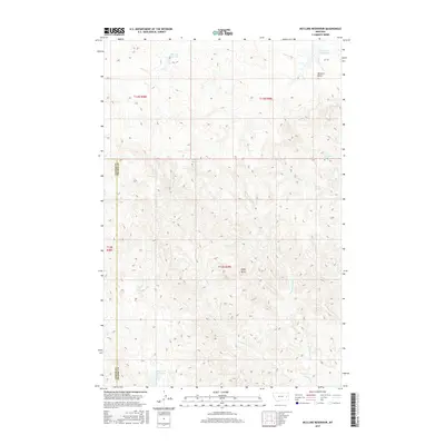 2017 Map of McClure Reservoir, 2017 Print