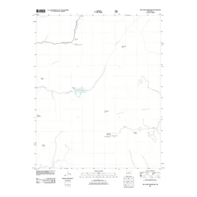 2011 Map of McClure Reservoir, 2011 Print