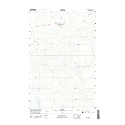 2014 Map of McClusky, 2014 Print
