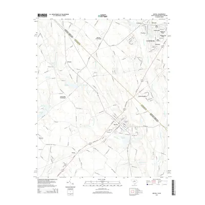 2014 Map of McColl, 2014 Print