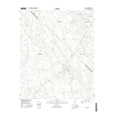 2017 Map of McColl, 2017 Print