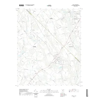 2020 Map of McColl, 2020 Print