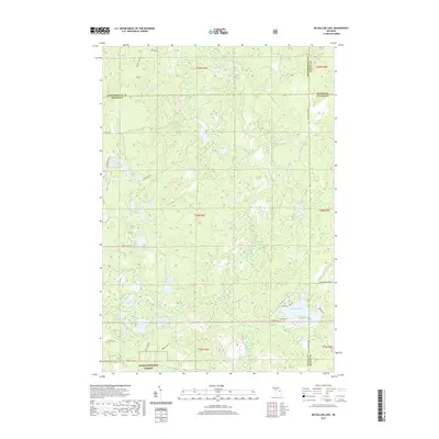 2019 Map of McCollum Lake, 2019 Print