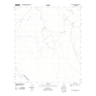 2010 Map of McComb Canyon, 2010 Print