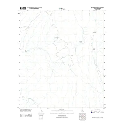 2012 Map of McComb Canyon, 2012 Print