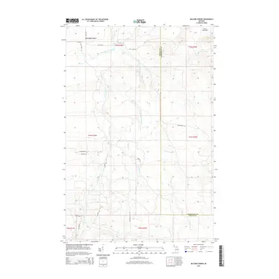 2014 Map of McComb Corner, 2014 Print