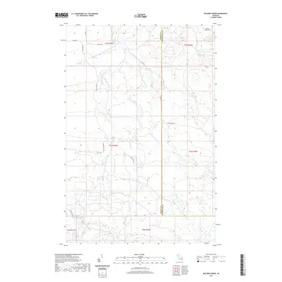 2019 Map of McComb Corner, 2019 Print