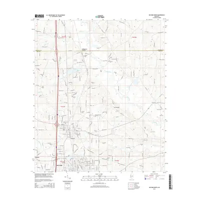 2015 Map of McComb North, 2015 Print