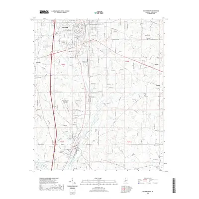 2020 Map of McComb South, 2020 Print