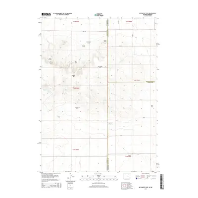 2015 Map of McCompsey Pass, 2015 Print