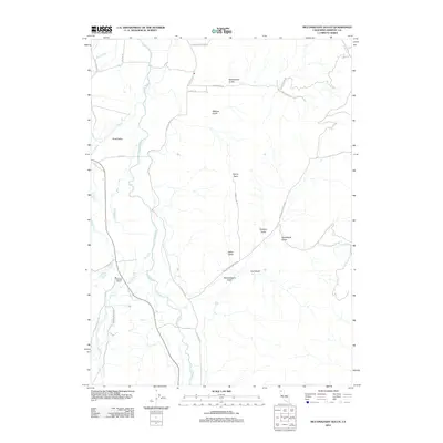 2012 Map of McConaughy Gulch, 2012 Print