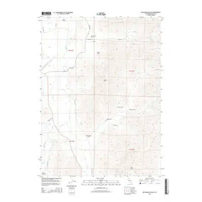 2015 Map of McConaughy Gulch, 2015 Print