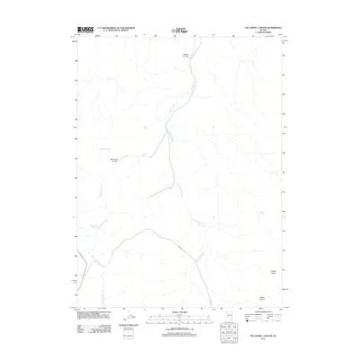 2011 Map of McConnel Canyon, 2011 Print