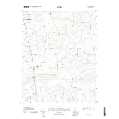2019 Map of McConnell, 2019 Print