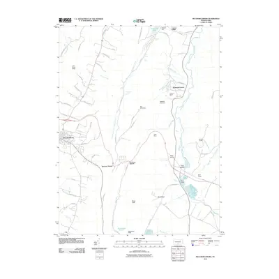 2010 Map of McConnellsburg, 2010 Print