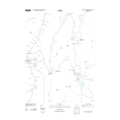 2013 Map of McConnellsburg, 2013 Print