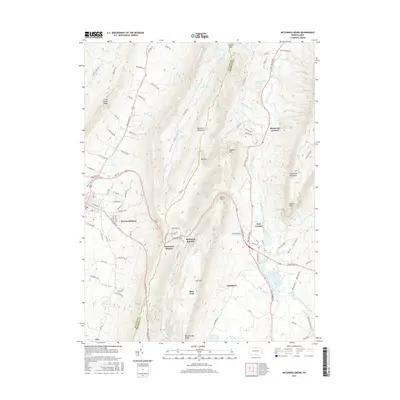 2016 Map of McConnellsburg, 2016 Print