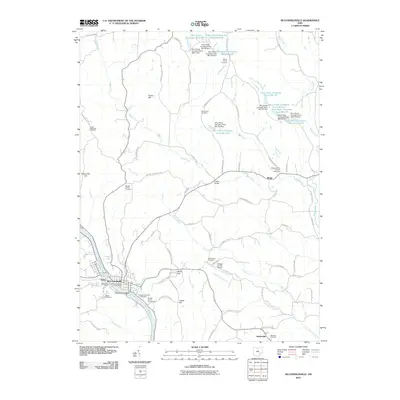 2010 Map of McConnelsville, 2010 Print