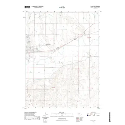 2017 Map of McCook East, 2017 Print