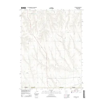 2014 Map of McCook SE, 2014 Print