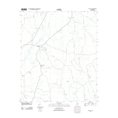 2012 Map of McCool, 2012 Print