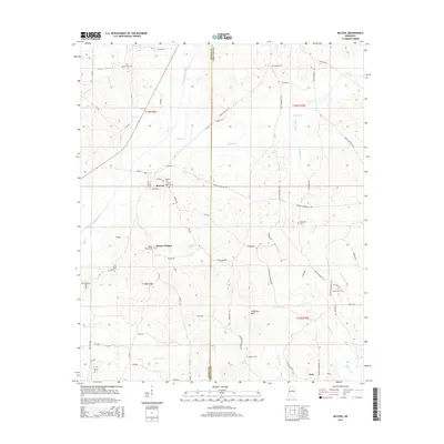 2015 Map of McCool, 2015 Print