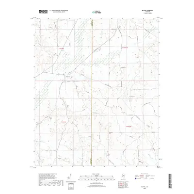 2018 Map of McCool, 2018 Print