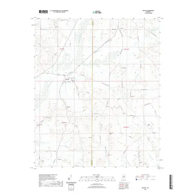 2020 Map of McCool, 2020 Print