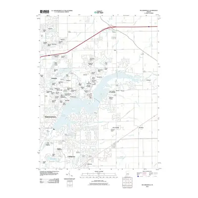 2010 Map of McCordsville, 2010 Print