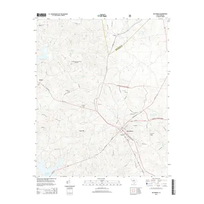 2014 Map of McCormick, 2014 Print