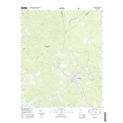 2017 Map of McCormick, 2017 Print