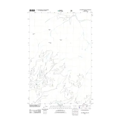 2011 Map of McCormick Peak, 2011 Print