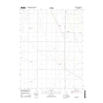 2014 Map of McCornick, 2014 Print