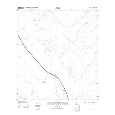 2012 Map of McCoy, 2012 Print