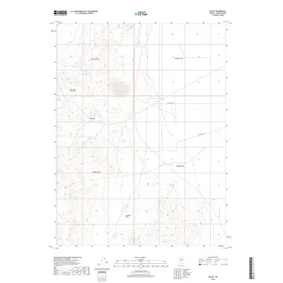 2018 Map of McCoy, 2018 Print