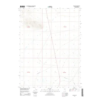 2014 Map of McCoy NE, 2014 Print