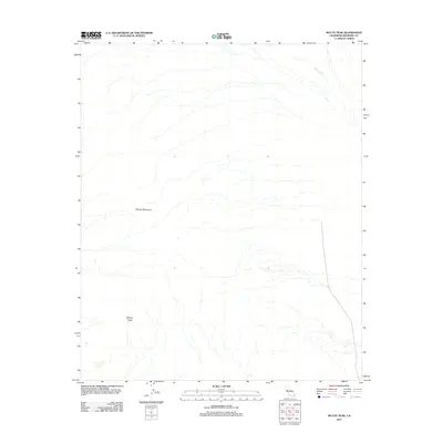 2012 Map of McCoy Peak, 2012 Print