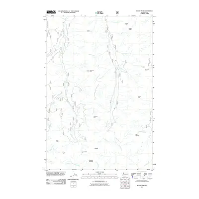 2011 Map of McCoy Peak, 2011 Print