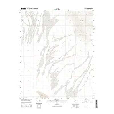 2015 Map of McCoy Spring, 2015 Print