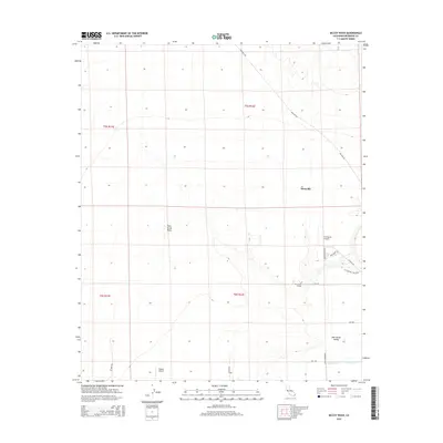 2015 Map of McCoy Wash, 2015 Print