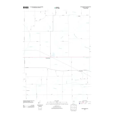 2013 Map of McCoysburg, 2013 Print