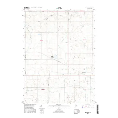 2016 Map of McCoysburg, 2016 Print