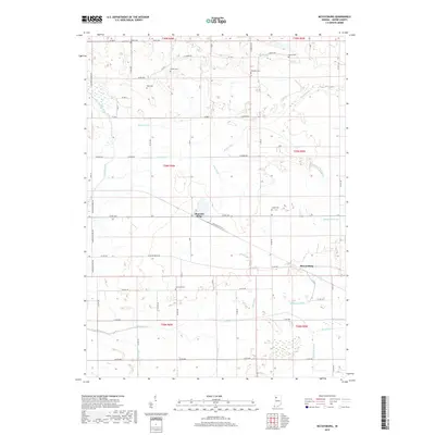 2019 Map of McCoysburg, 2019 Print