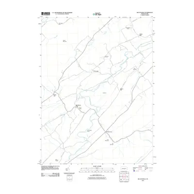 2010 Map of McCoysville, 2010 Print